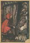 The wolf disguised as grandmother