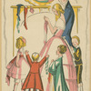 In hopes that St. Nicholas soon would be there.