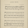 Love's truth