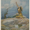 The mourner in the bog.