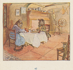 Mistress Pussy and Little Dog dining. 