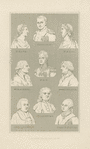 Napoleon. Nero. Lord Nelson. Lord F. North. Sr. I. Newton. Revd. I. Newton. Nollikens. Nerva. Ney
