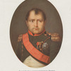 As emperor in uniform: half- and three-quarter-length