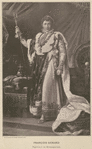 In imperial robes