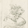 Crossing the Alps, after painting by Jacques-Louis David, 1800-1801