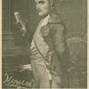 Napoleon in his study, after painting by Jacques-Louis David