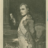 Napoleon in his study, after painting by Jacques-Louis David