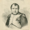 Napoleon in his study, after painting by Jacques-Louis David
