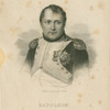 Napoleon in his study, after painting by Jacques-Louis David