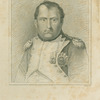Napoleon in his study, after painting by Jacques-Louis David