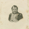 Napoleon in his study, after painting by Jacques-Louis David