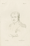 Napoleon in his study, after painting by Jacques-Louis David
