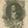 Napoleon in his study, after painting by Jacques-Louis David