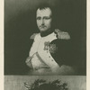 Napoleon in his study, after painting by Jacques-Louis David