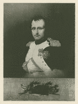 Napoleon in his study, after painting by Jacques-Louis David