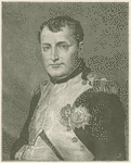 Napoleon in his study, after painting by Jacques-Louis David