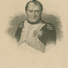 Napoleon in his study, after painting by Jacques-Louis David