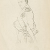 Napoleon I, after painting by Paul Delaroche, ca. 1807
