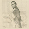 Napoleon I, after painting by Paul Delaroche, ca. 1807