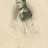 Napoleon I, after painting by Paul Delaroche, ca. 1807