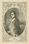 Napoleon I, after painting by Paul Delaroche, ca. 1807