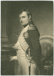 Napoleon I, after painting by Paul Delaroche, ca. 1807