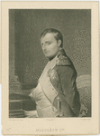 Napoleon I, after painting by Paul Delaroche, ca. 1807
