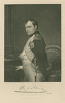 Napoleon I, after painting by Paul Delaroche, ca. 1807