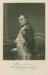 Napoleon I, after painting by Paul Delaroche, ca. 1807