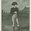 Napoleon I at Malmaison, after painting by Jean-Baptiste Isabey, 1802