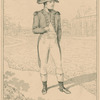 Napoleon I at Malmaison, after painting by Jean-Baptiste Isabey, 1802