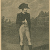 Napoleon I at Malmaison, after painting by Jean-Baptiste Isabey, 1802