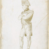 Sculpture: as emperor, standing