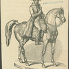 Sculpture: equestrian