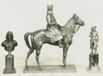 Sculpture: equestrian