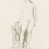 Sculpture: as Roman emperor