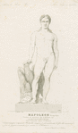 Sculpture: as Roman emperor