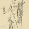 Sculpture: as Roman emperor