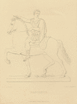 Sculpture: as Roman emperor