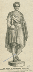 Sculpture: as Roman emperor