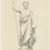 Sculpture: as Roman emperor