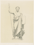 Sculpture: as Roman emperor