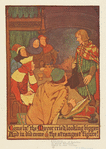Come in!" the Mayor cried, looking bigger: And in did come the strangest figure!