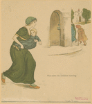 Out came the children running.