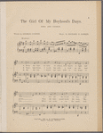 The girl of my boyhood's days