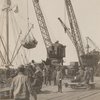 Unloading canned goods for A.E.F. from U.S. ships