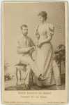 Nicolaus Czarewitch con Russland, Prinzessin Alix von Hessen