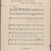 The harmless little girl [or, The harmless little girlie with the downcast eyes] - words by Hugh Morton ; music by Gustave Kerker.