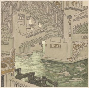 Die Bücher der Chronika der drei Schwestern. Illustrirt von H. Die Die Lefler und J. Urban