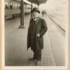 President Gompers at Spokane, Washington, September 25, 1923 en route from Washington, DC, to Portland, Oregon, to attend the convention of the American Federation of Labor, October 1, 1923